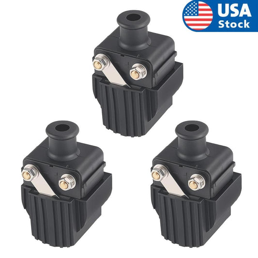 3 x Ignition Coil 3397370A13 for Mercury  Mariner 45 50 55 60 65 70 75 80 90 hp Q