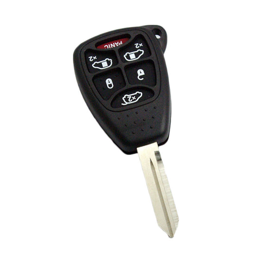 Remote Key Shell Case Fob 6 BTN + Blank Blade for Jeep for Dodge for Chrysler Q