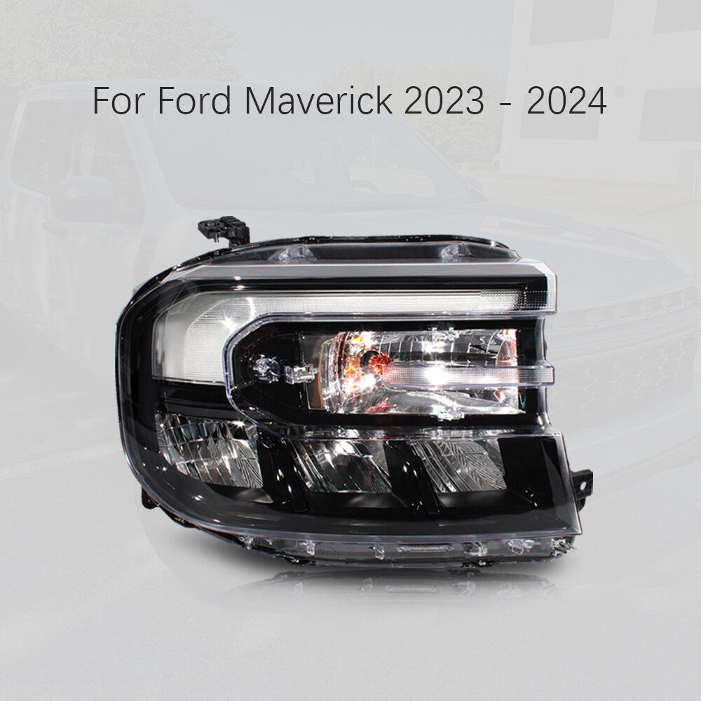 LED Headlight Assembly Black For 2022-2024 Maverick Right Passenger Side n