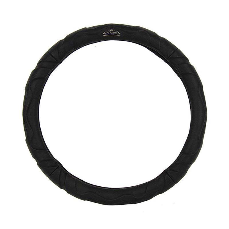 38cm car steering wheel cover, polyurethane synthetic leather, non-slip, suitable for GM cars, SUVs - n