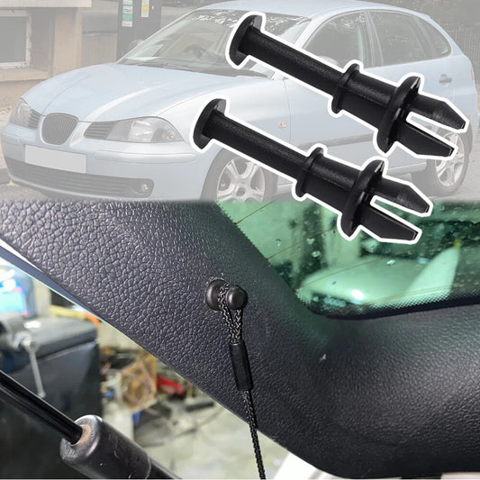 2X for SEAT Ibiza MK3 6L MK4 MK5 Boot Trunk Parcel Shelf Tray String Clips Hook