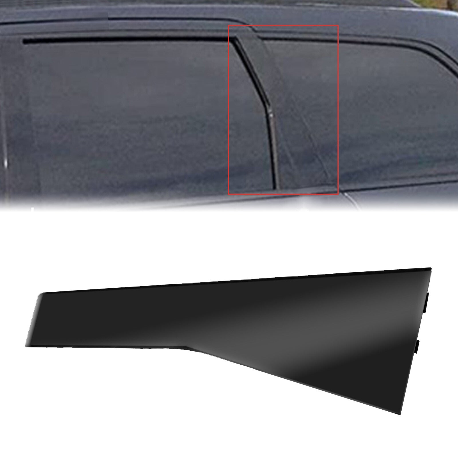 57010449AK is a decal for the exterior left C pillar of a 2011 for Jeep Grand Cherokee.
