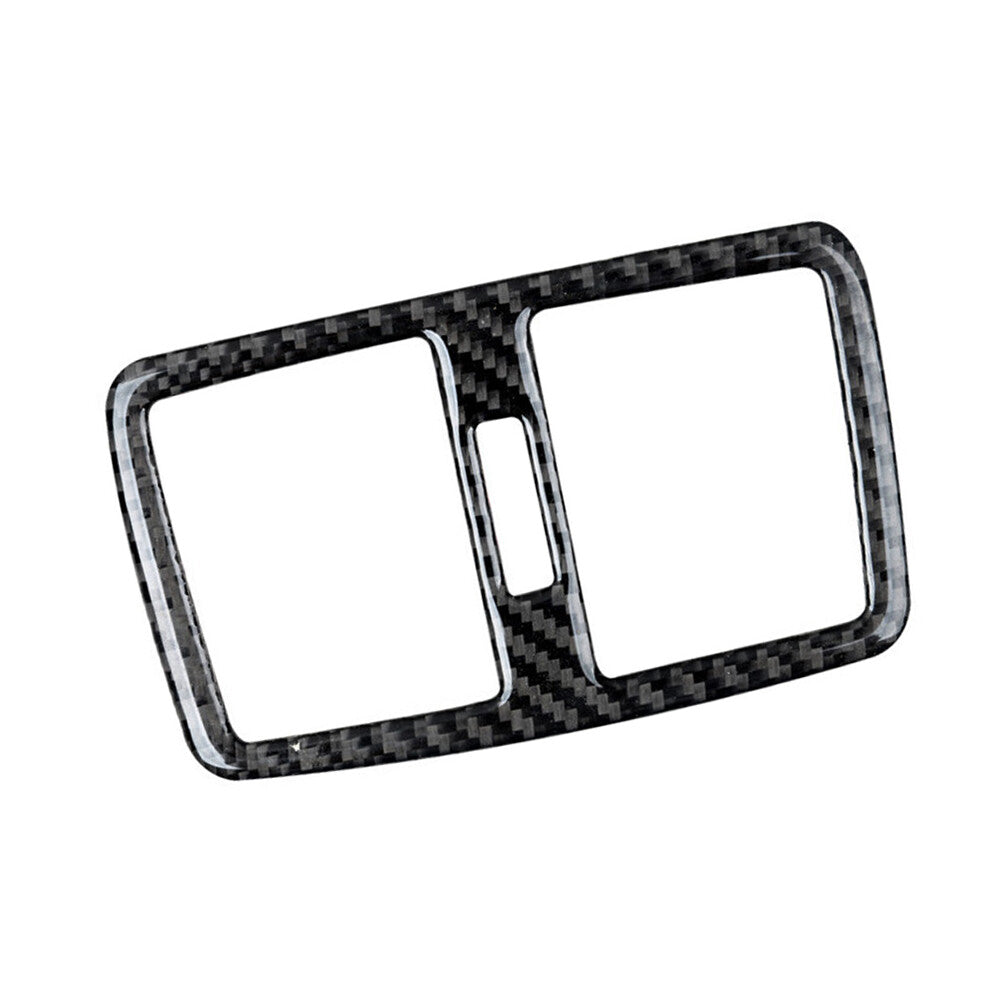 Carbon Fiber CD/DVD Button Frame Cover for Subaru Legacy Outback 2010-2014 v