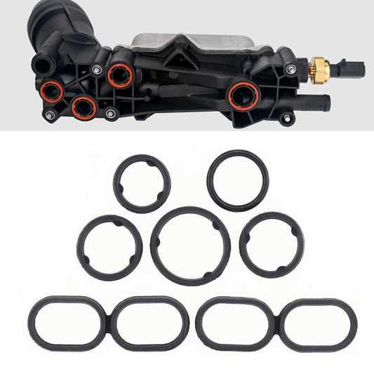 7x Oil Cooler Filter Ring Gasket for Dodge for Jeep for Chrysler 3.2/3.6L Engine v