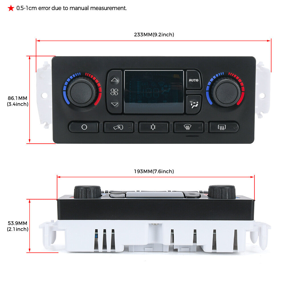 AC Climate Control AC Module 599-015 for Chevy for GMC for Sierra for Hummer H2 2003-2006