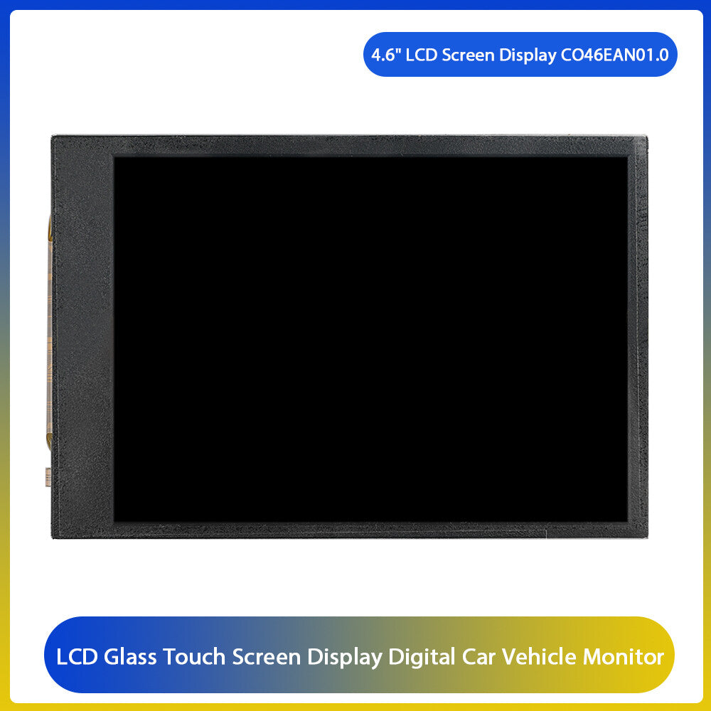 4.6 inch LCD Glss Touch Screen Display Digitizer Car Auto Monitor CO46EAN01.0