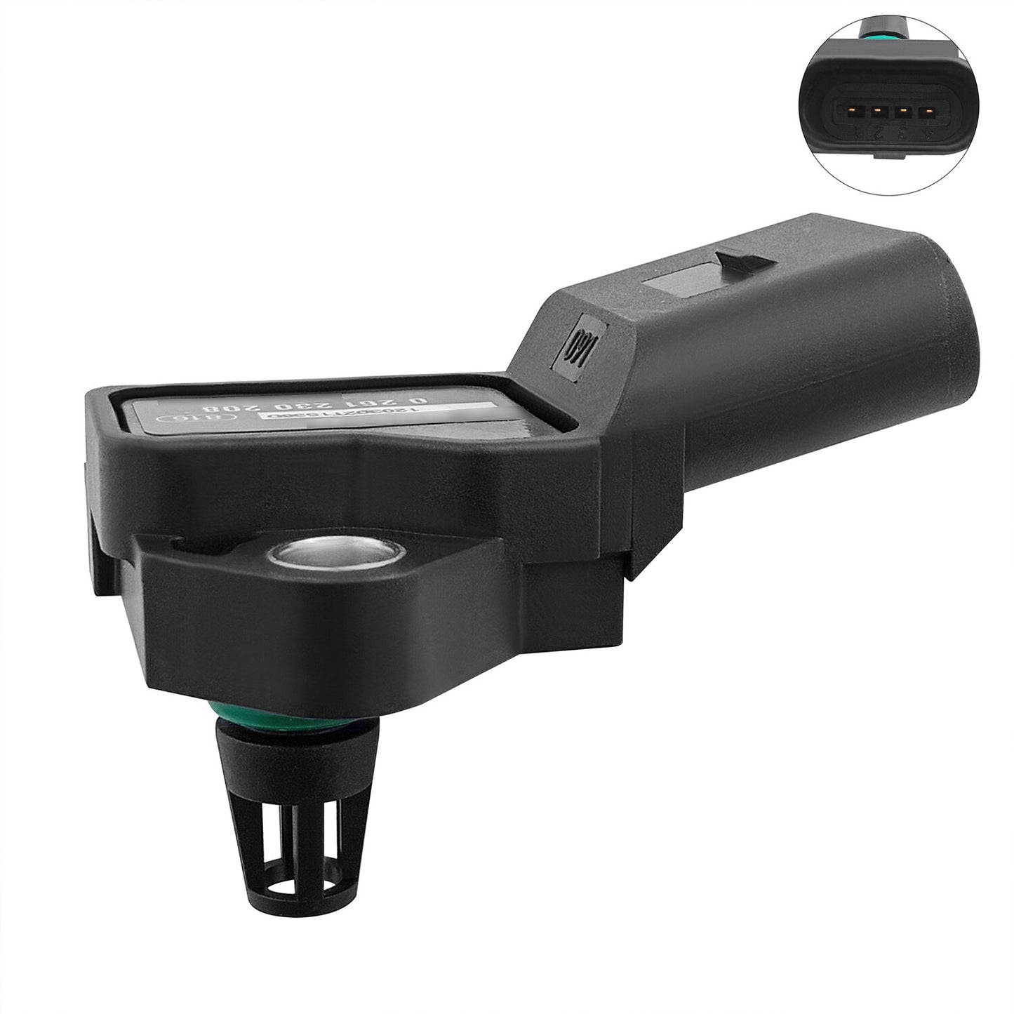INTAKE MANIFOLD PRESSURE SENSOR MAP 0 261 230 208 for AUDI , for SEAT , for VW n