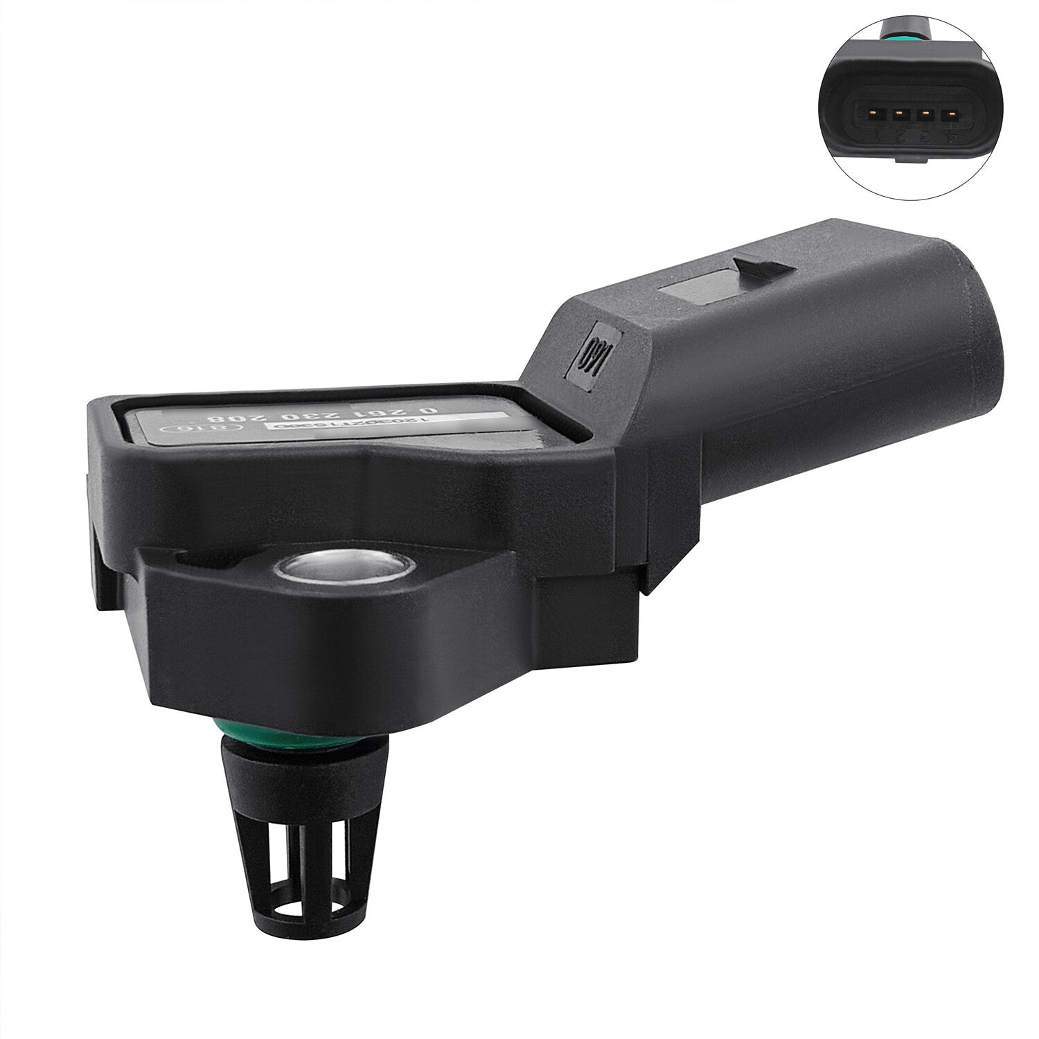 INTAKE MANIFOLD PRESSURE SENSOR MAP 0 261 230 208 for AUDI , for SEAT , for VW n