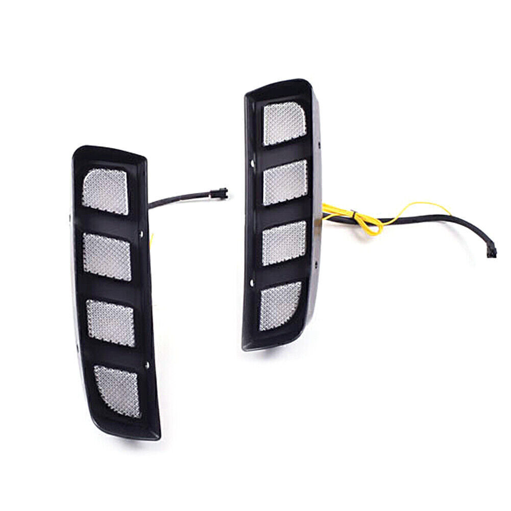 Fit for Honda for Civic 2016-2019 TYPE R LED Daytime Running Fog Light W/ Turn Signal Q