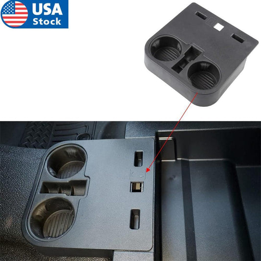 Car Front Center Console Cup Holder for Ford F150 15-20/F-250 F-350 F-450 17-22 Q