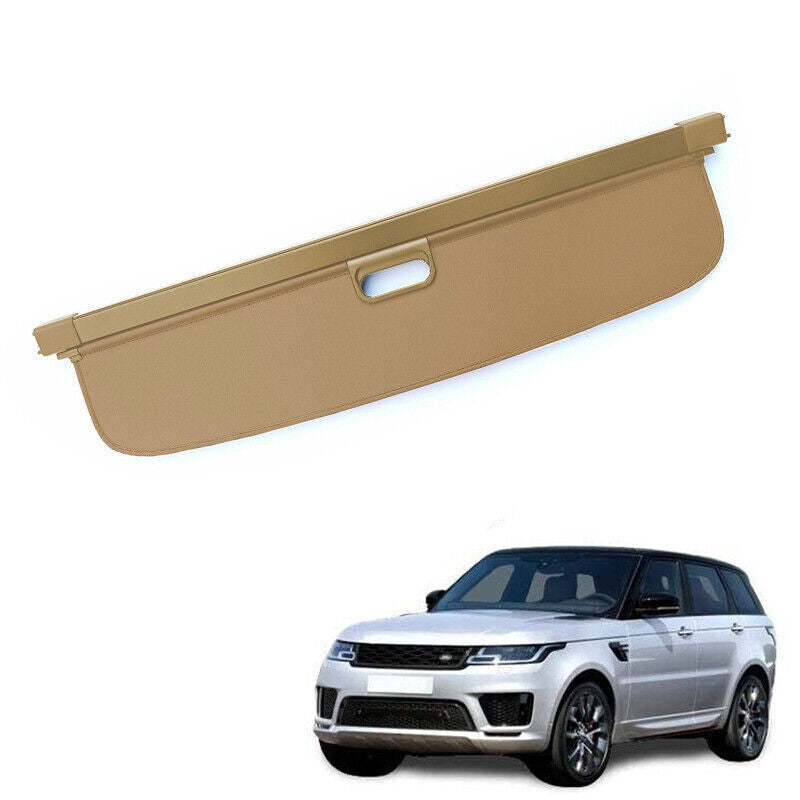 for Range Rover Sport 2014-23 Beige Cargo Security Trunk Cover Retractable Decor