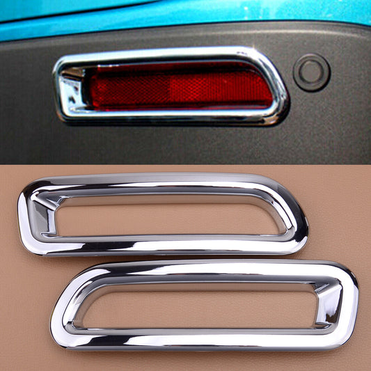Car 2x Rear Bumper Fog Light Lamp Cover Trim fit for Suzuki Vitara Escudo 15-19