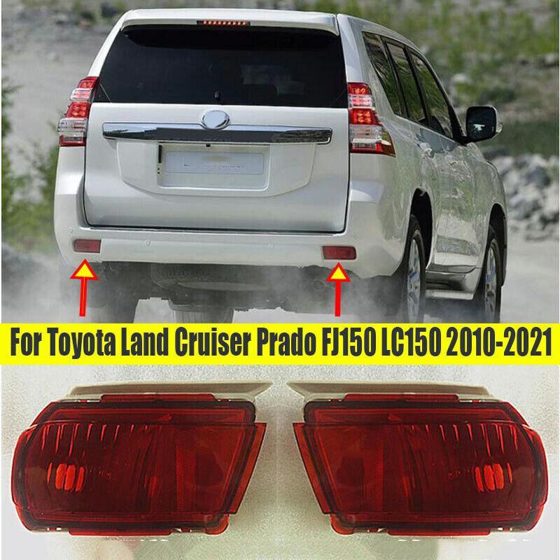 for Toyota for Land Cruiser Prado LC150 FJ150 10-21 Rear Fog Light Tail Bumper Lamp