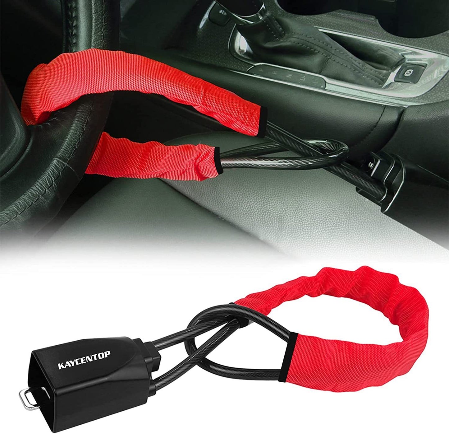 Universal Steering Wheel Lock Anti-Theft Security System Car Truck SUV Auto Lock Q