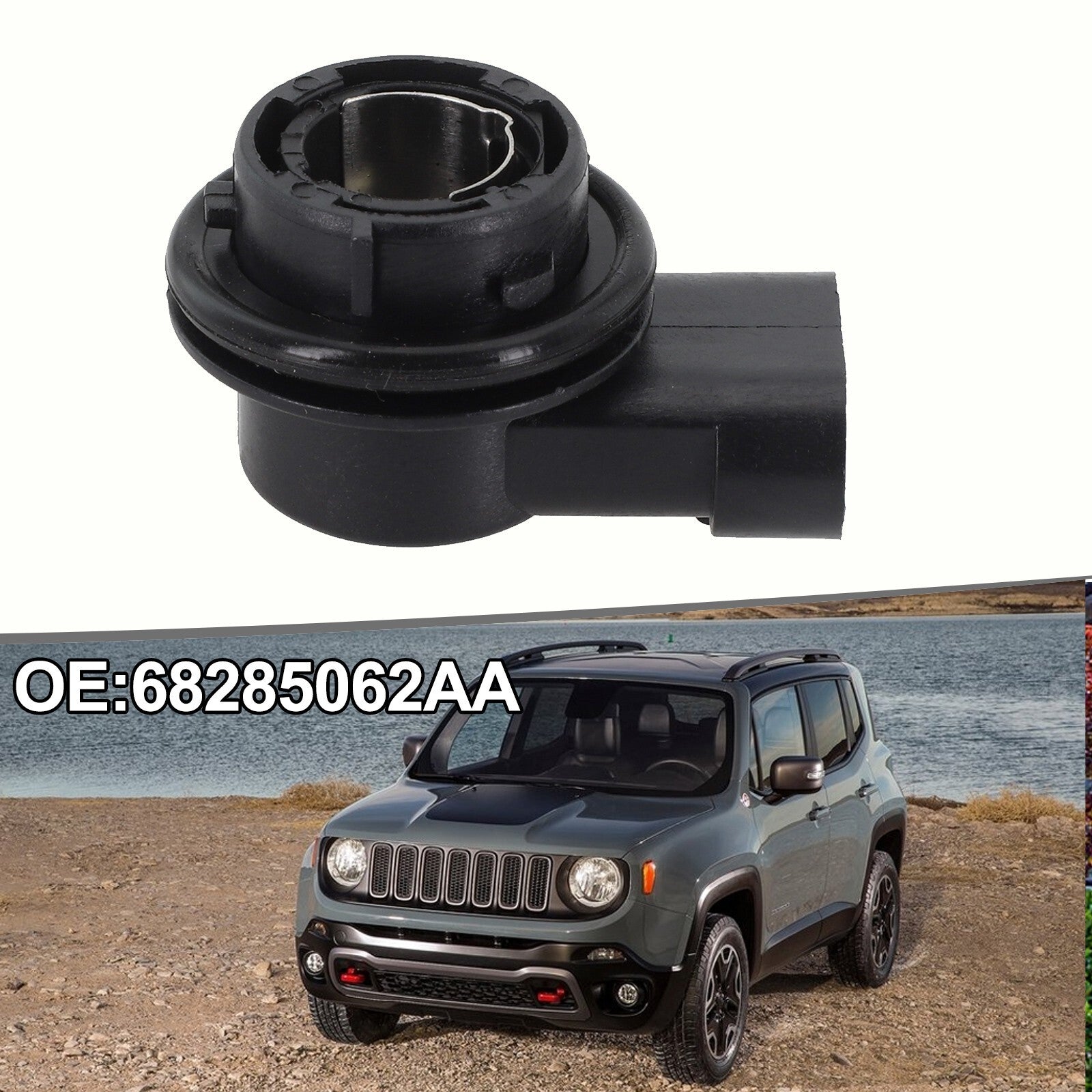 Reliable nylon bulb socket holder for Jeep , compatible with Renegade PY21.