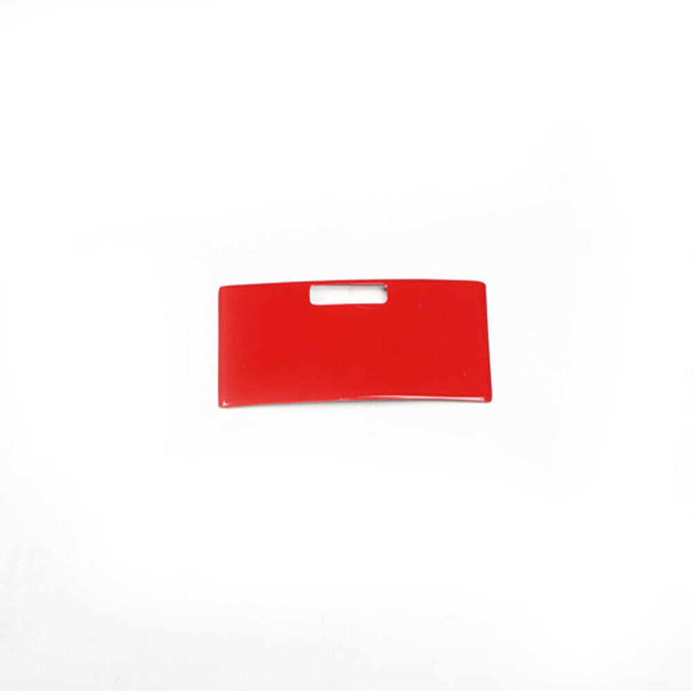 Console Storage Box Cover Trim Decoration Fit for Lexus IS 06-2011 Bright Red