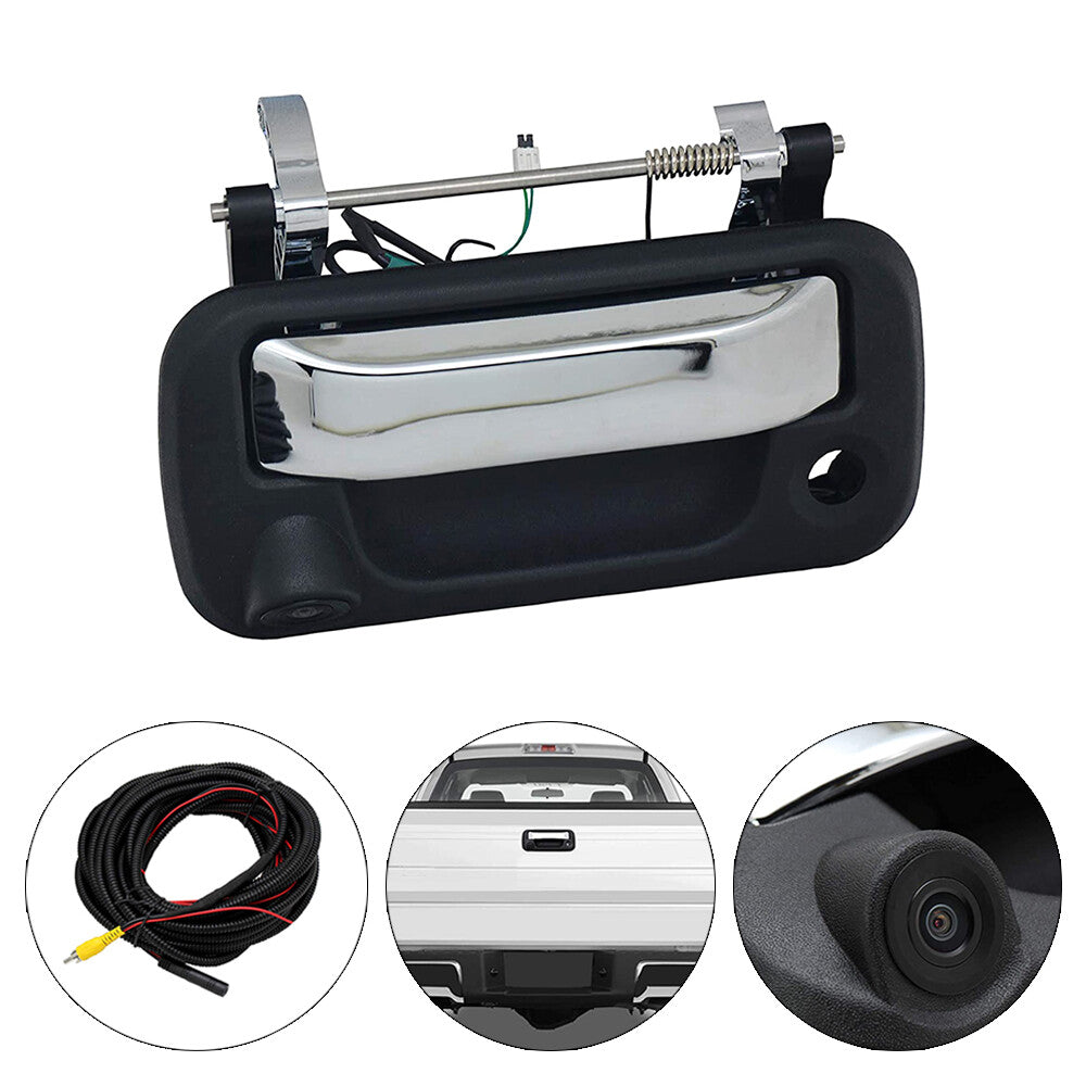 Fits for Ford LincolnMark LT Base Tailgate Handle and Bezel Trim With Camera Kit Q