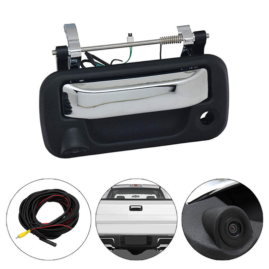 Fits for Ford LincolnMark LT Base Tailgate Handle and Bezel Trim With Camera Kit Q