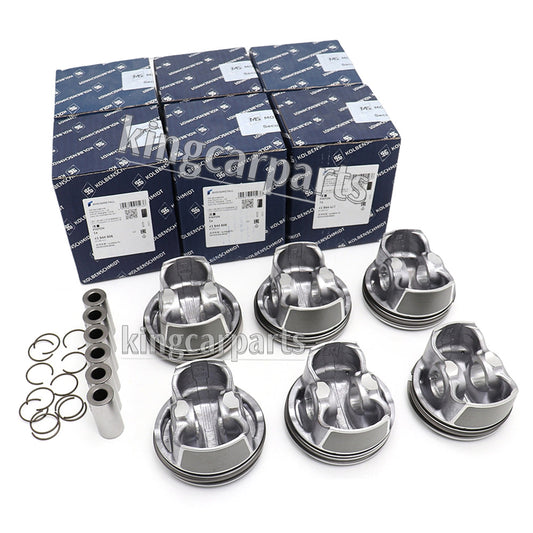 6 Pistons and Rings STD Φ88 mm Equipment Manufacturer KS for E280 C300 3.0L V6