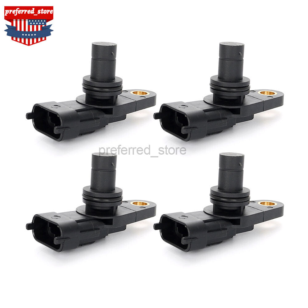 4 Engine Camshaft Position Sensors 12608424 for Buick , for Cadillac , and (07-10) v