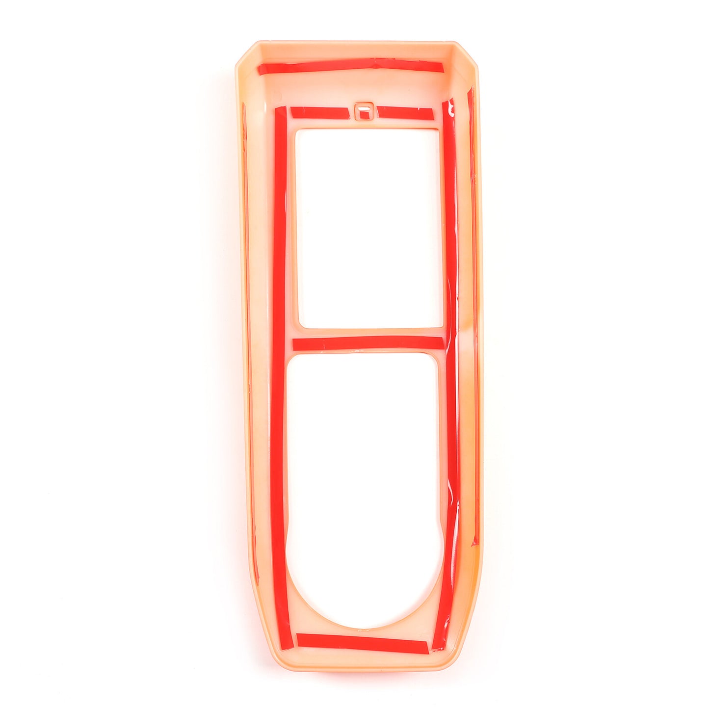 Red Interior Center Control Dashboard Trim Strip for Corvette C7 2014 - 2019- v