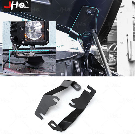 for Ford F-150/ 2021-2022 2023 2024 Hood Ditch Light LED Mounts Brackets