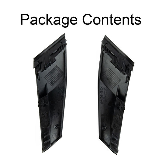 Pair Cowl Side Cover Extension Left+ Right Side for Toyota for Corolla ,2014-2019