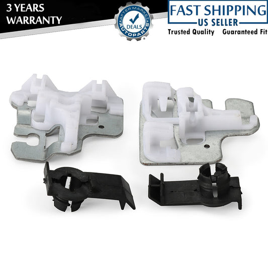 4x Front Left and Right Window Regulators Repair Parts Set Fit for BMW X5 E53 Q