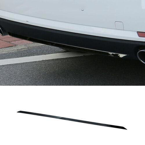 for Audi A4 S4 2017-2019 Black Titanium Rear Bumper Lower Protector Strip Cover