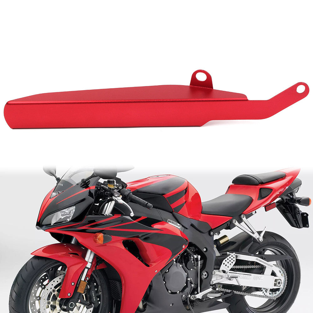 Motorcycle Chain Guard Cover Aluminum Billet Red for HONDA CBR1000RR 2004-2007