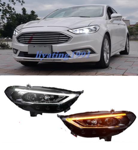 Suitable for Ford Fusion 2017-2020 full LED headlight projector LED DRL sequence signal