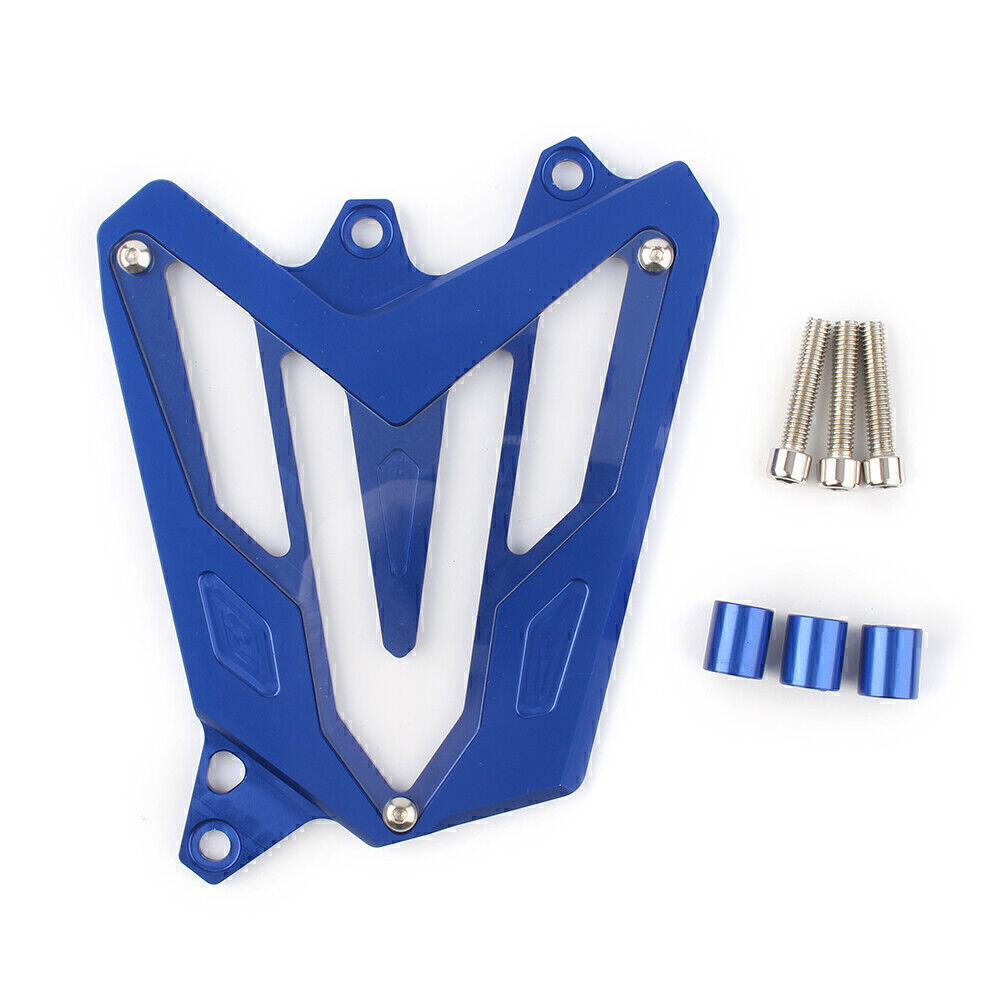Blue Engine Sprocket Cover Chain Guard Protector for Yamaha MT07 FZ07 2014-2018 Q