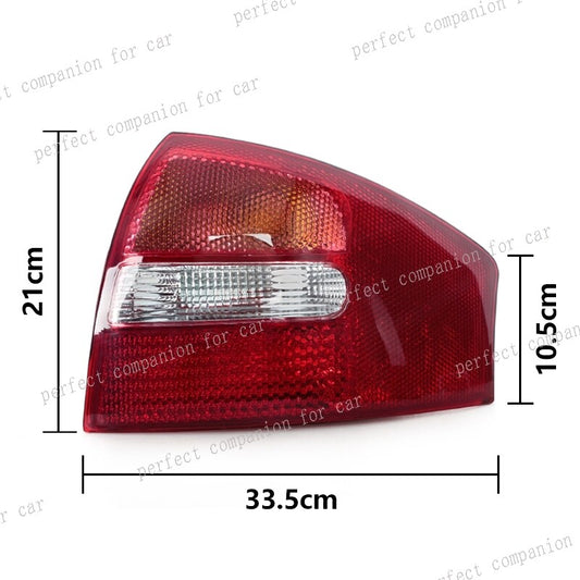 Left rear taillight brake stop light bulb missing. Applicable to for Audi for A6 C5 Saloon/Sedan 2003