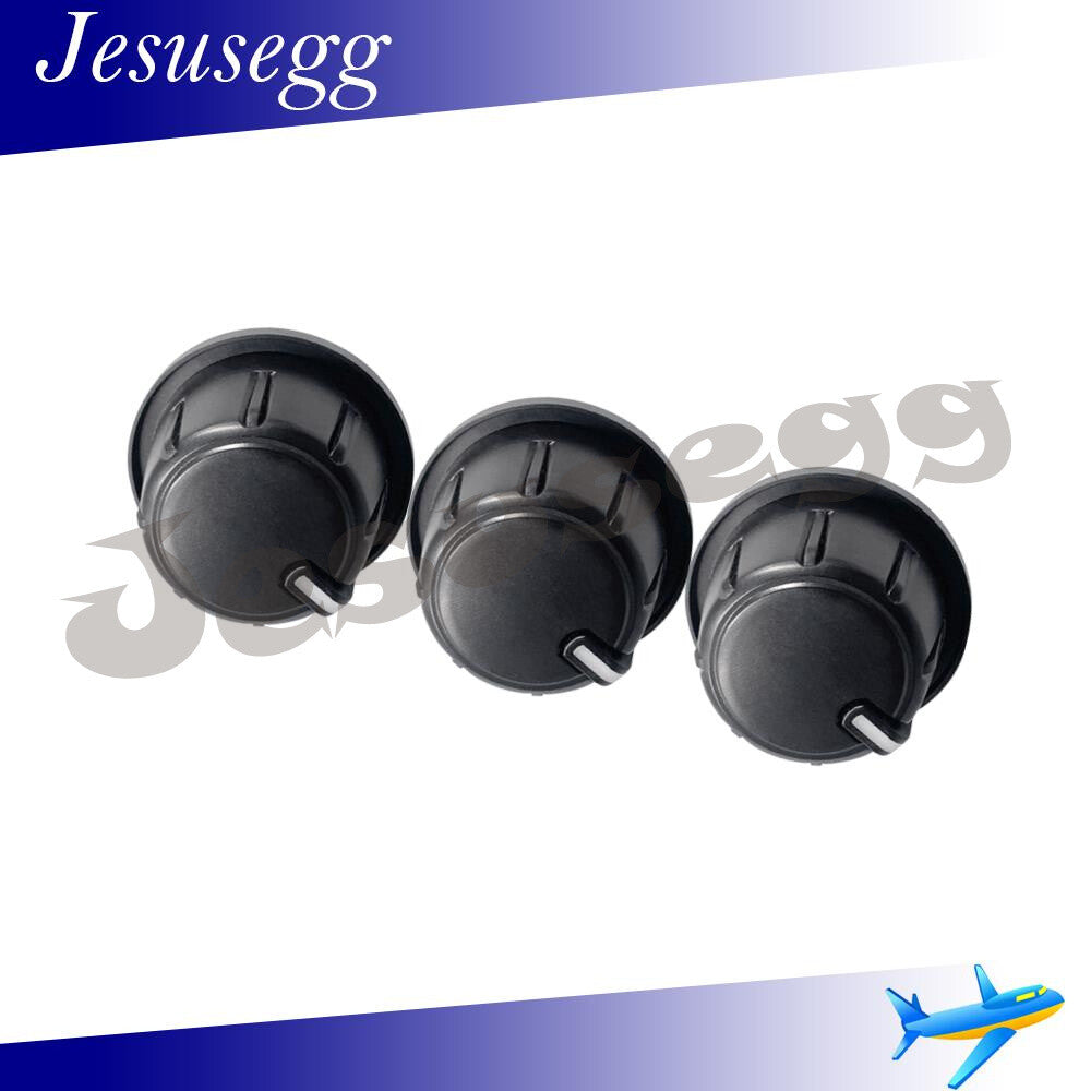 3Pcs Air Switch Knob Control Key Button Plastic For Vigo 2011-2015 559050K340