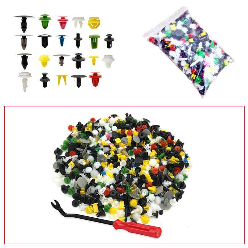 US 500¡ÁFastener Clip Bumper Retainer Rivet Door Panel Fender Liner Molding Set v