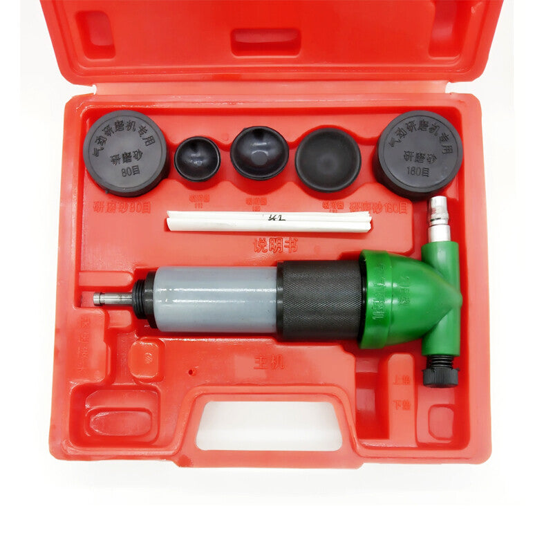 High-end pneumatic valve grinding machine for automotive engine repair with case - n