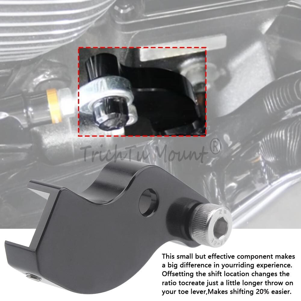 Motorcycle Gear Shift Neutral Assist Bracket Fit for Harley M8 Softail Touring Q