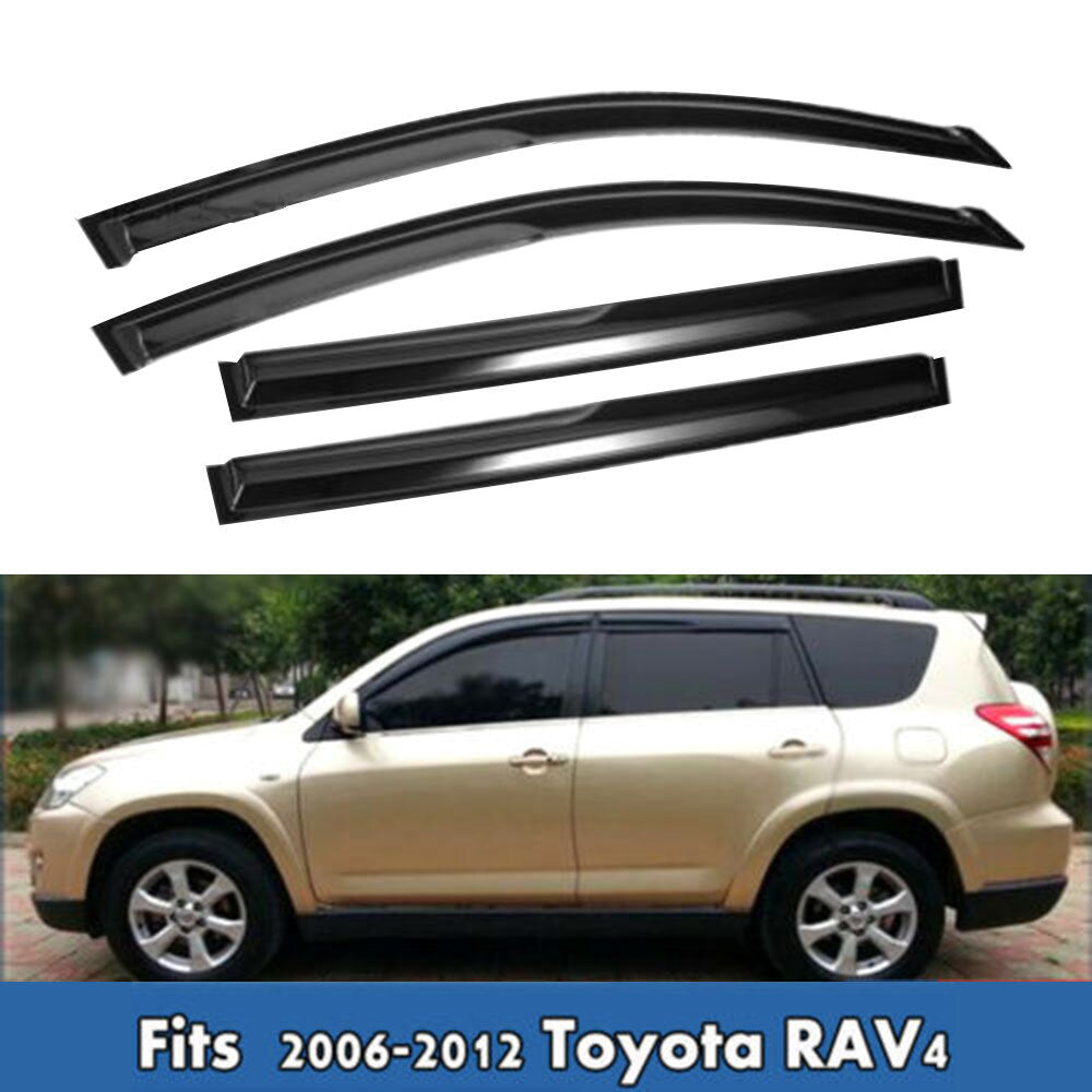 Suitable for Rav4 2006, 2007, 2008 - 2012 window sunshade/ventilation deflector/rain guard. n