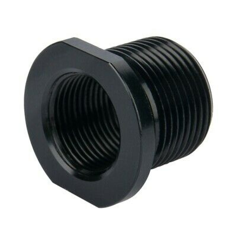 Thread Adapter Convert 1/2x28 TPI to 5/8x24 TPI Black Aluminum Q