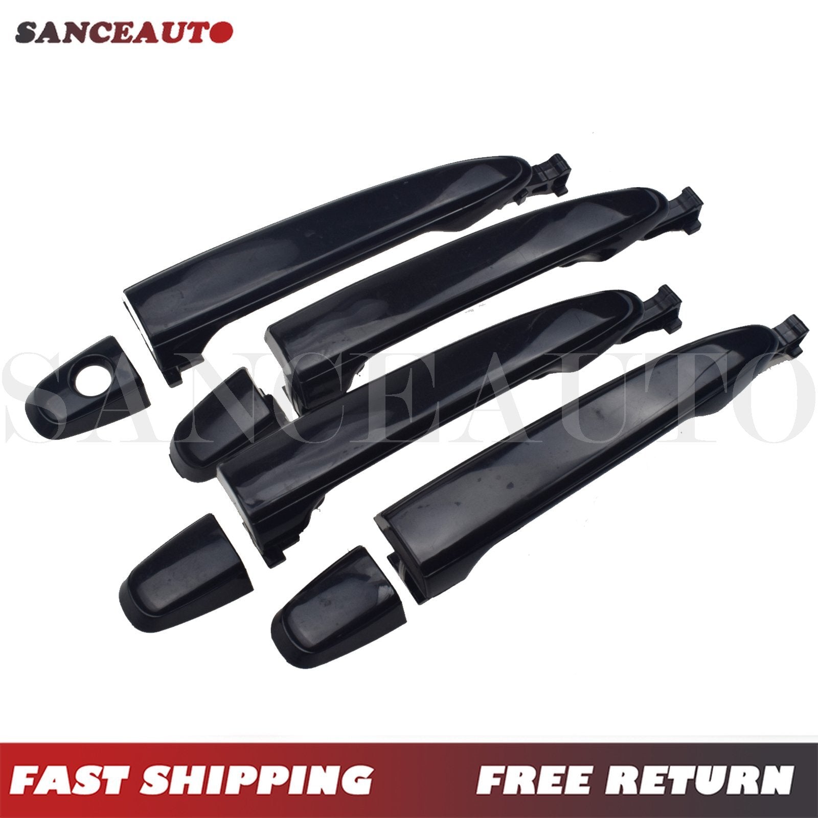 4-piece set of front and rear LH right-hand door handles suitable for 2004-2010 Siena (new models). n