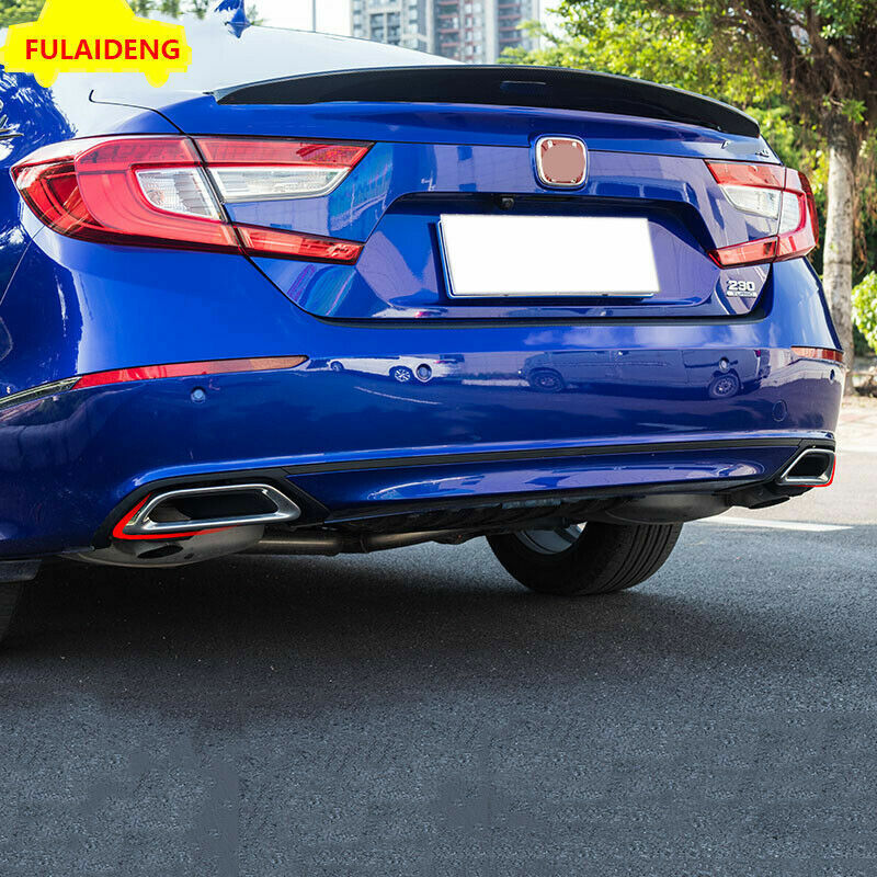 for Honda Accord 2018-21 Exhaust Muffler Tail Pipe Tip Tailpipe Modified upgrade