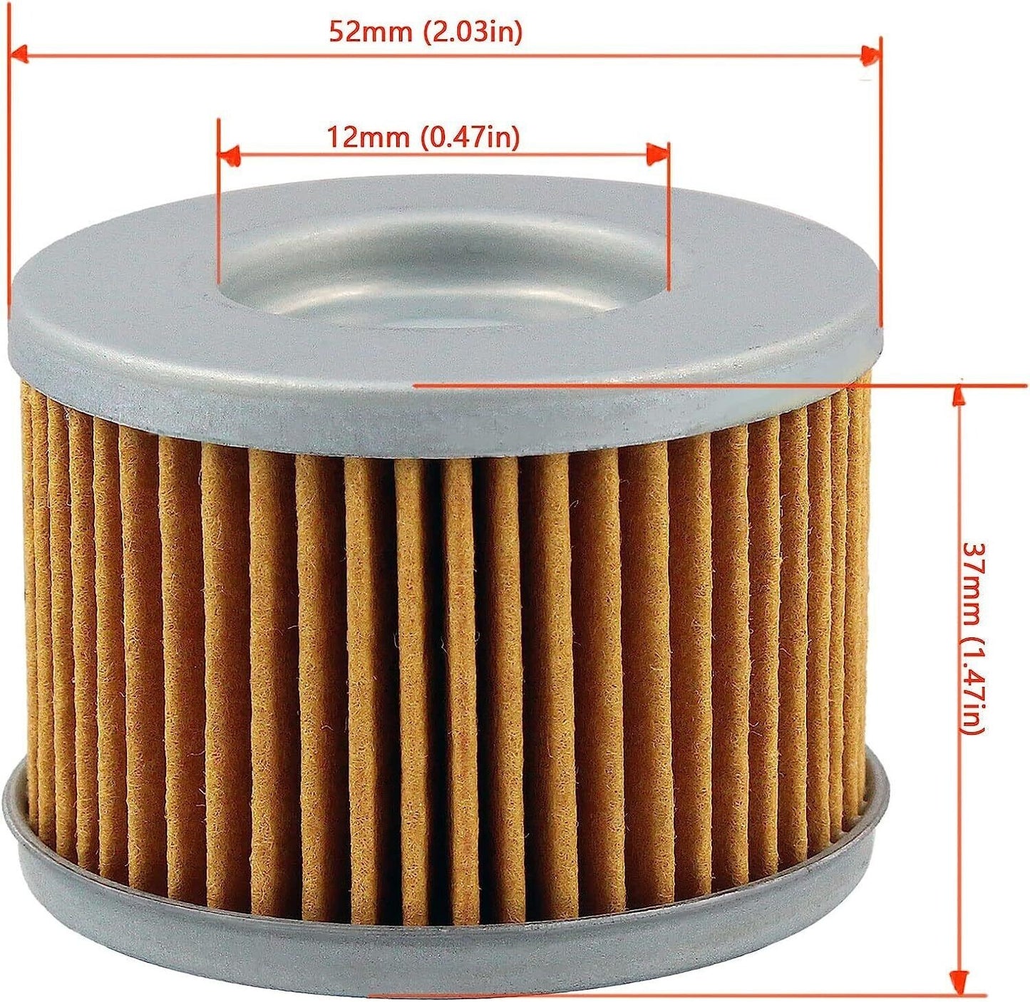 Oil Filter for Honda TRX400EX 397 1999-08 TRX250 TRX300EX TRX350 TRX650FA 3pcs
