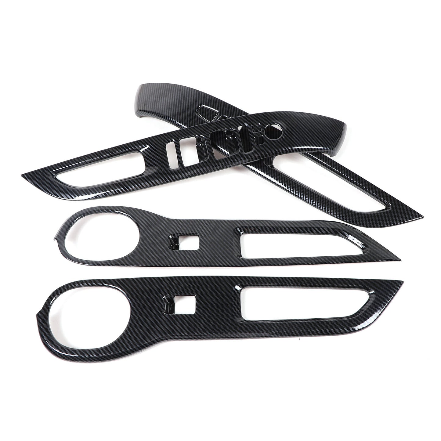2-Piece Red Alloy Center Console Shift Knife for Toyota *TA FJ Cruiser 07-21