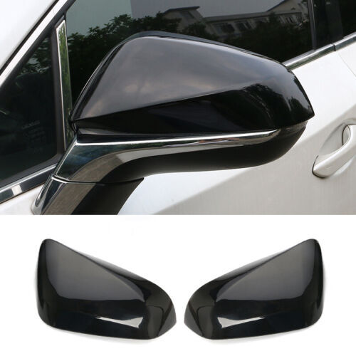 Gloss Black Rear View Exterior Trim Mirror Cover 2P for Lexus RX350 NX 2015-2020