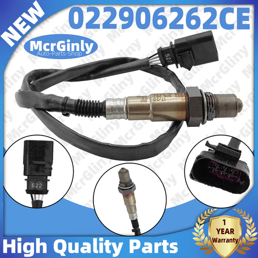 Downstream oxygen sensor 022906262CE is suitable for Golf , for Jetta CC, for Audi Q7, RS4, and RS5. n