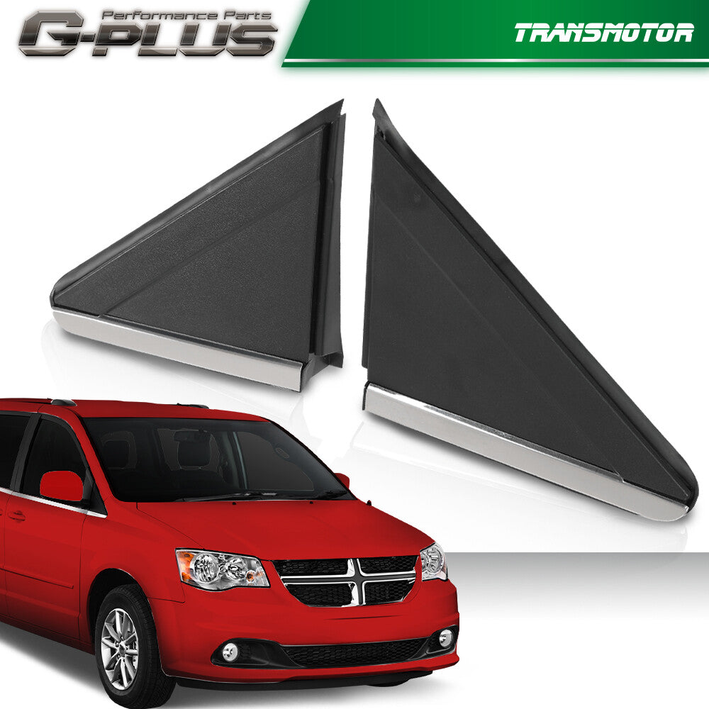 LH&RH Mirror Flag Decal Decoration Suitable for 08-2019 for Dodge Caravan 08-16 Town&Country- v