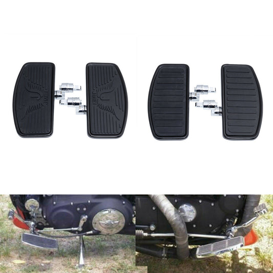 Front Driver Floorboard Footboards Footrest for Harley Sportster 883 1200 Dyna Q