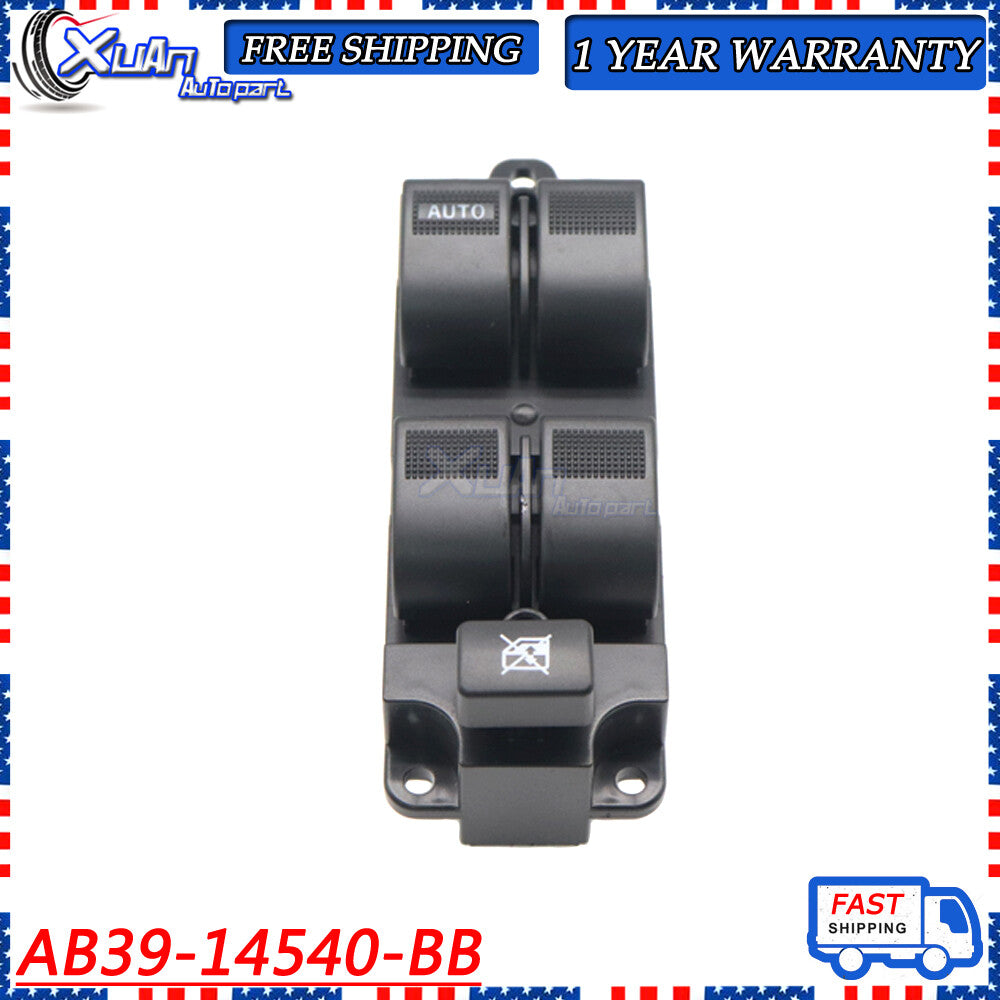 AB39-14540-BB Power Window Switch Left Front Suitable for Ranger and for Mazda BT-50 4-Door v