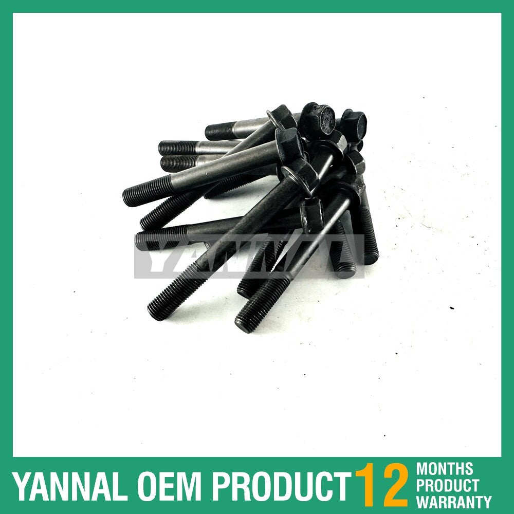 14-piece pack of D722 1460103450 cylinder head bolts for engines.