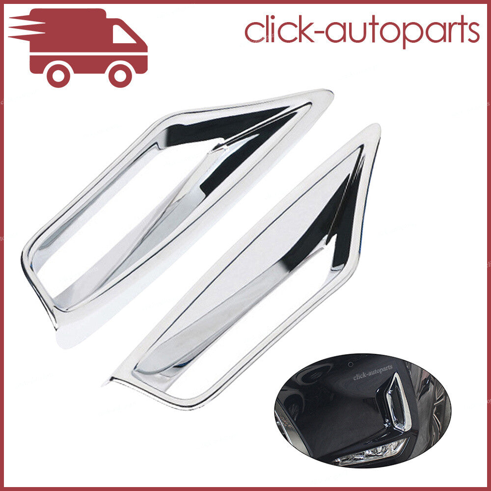 2x Chrome Front Fog Light Lamp Cap Trim For 2020-2021 for Lexus RX300 RX350 RX450h